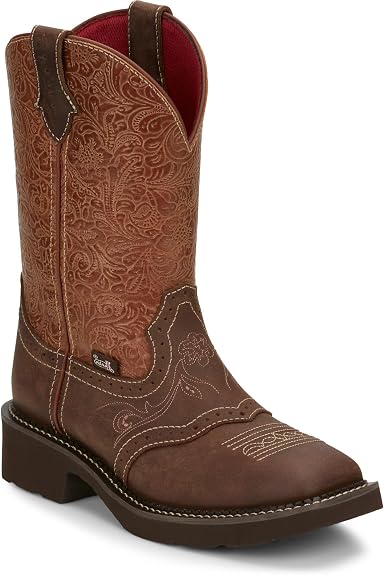 Bota Justin Starlina Tan Water Buffalo #GY9530