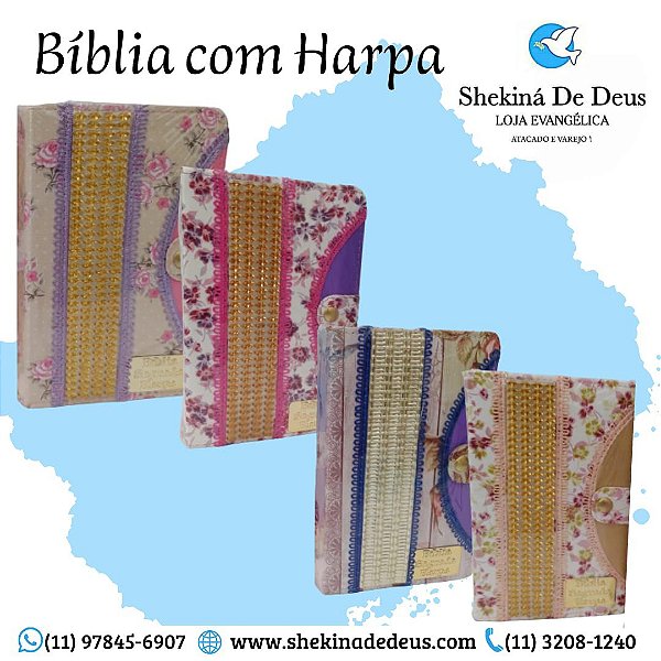 Bíblia feminina com Harpa Pentecostal