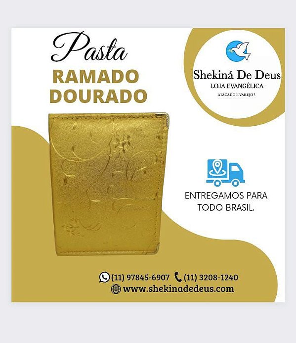 Pasta para hinos louvores modelo ramado