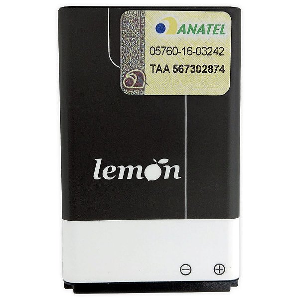 BL-5C  Bateria de Lítio 600 mAh Lemon - NÃO É compatível com o celular VIVA 4 (LM-755)