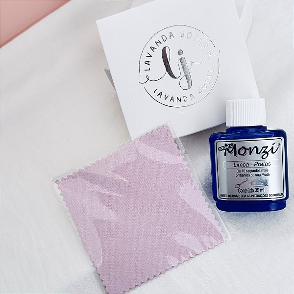 Kit Limpeza Joias Prata 925