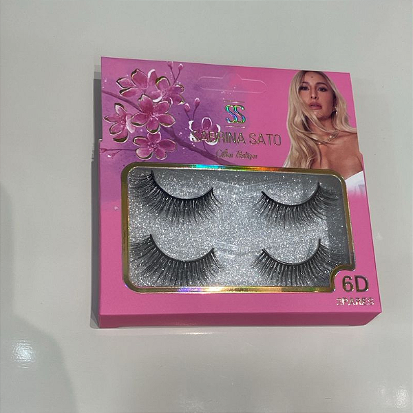 CILIOS POSTIÇOS 6D SABRINA SATO
