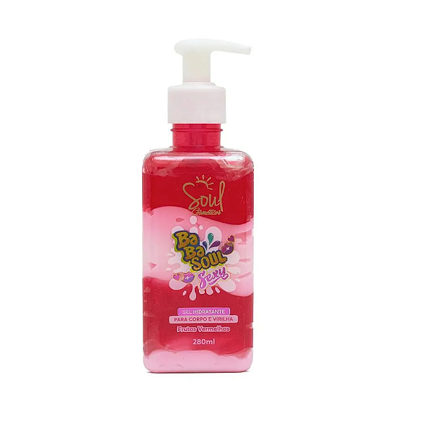 GEL HIDRATANTE SEXY FRUTAS VERMELHAS BABASOUL