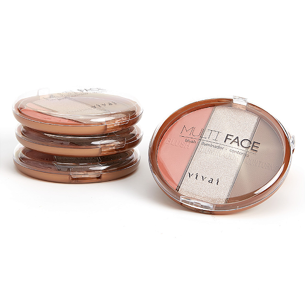 MULTI FACE - BLUSH/ILUMINADOR/CONTORNO