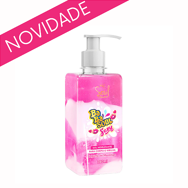 GEL HIDRATANTE BABASOUL SEXY - IORGUTE DE MORANGO  280 ML