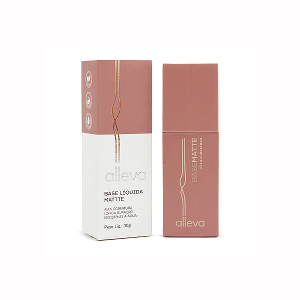 BASE LIQUIDA MATTE  30g - ALLEVA