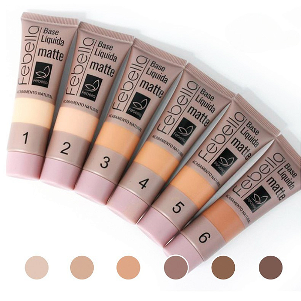BASE LÍQUIDA MATTE 30g - FEBELLA