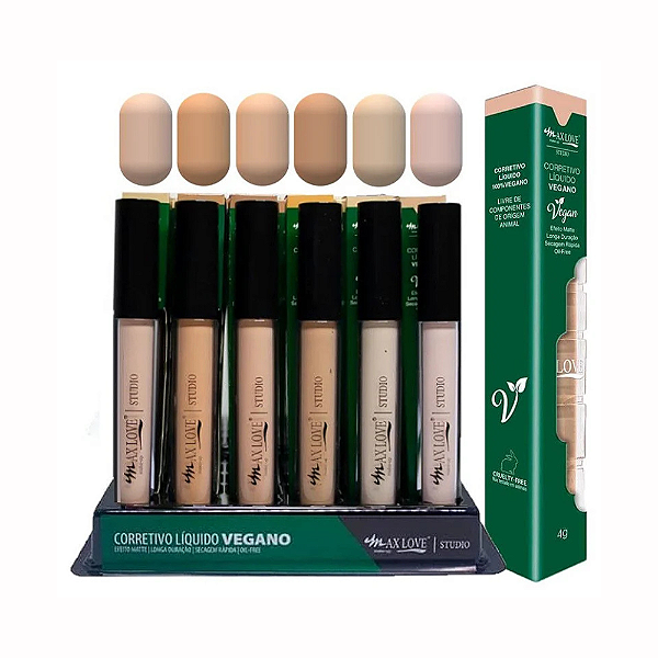 CORRETIVO LÍQUIDO VEGANO 5ml - MAX LOVE