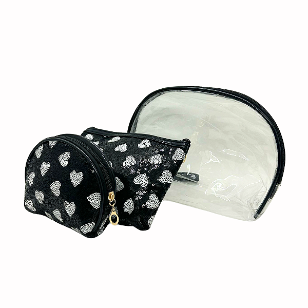 KIT NECESSSAIRE COM 3 PEÇAS