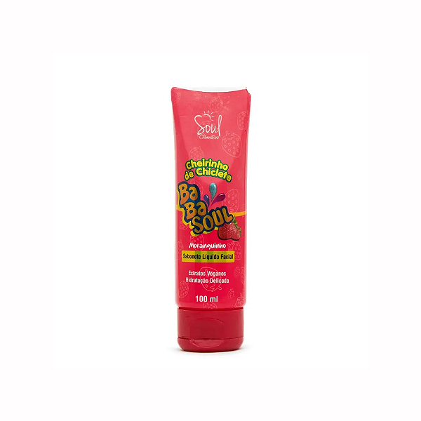 SABONETE LIQUIDO FACIAL MORANGUINHO - 100ML