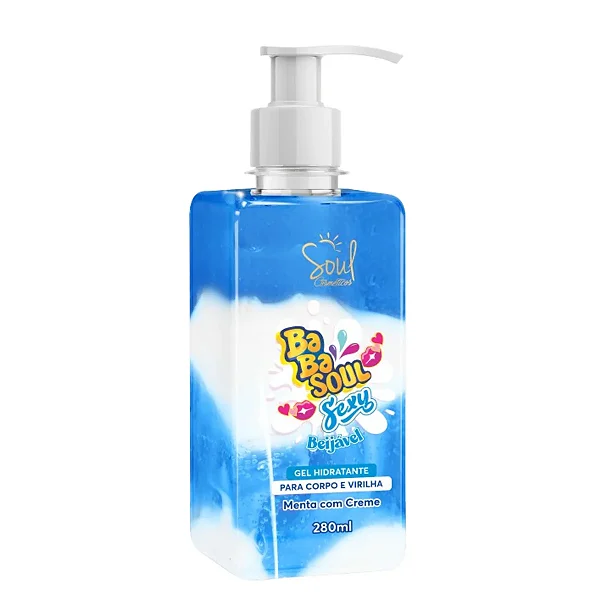 GEL HIDRATANTE BABASOUL SEXY - MENTA  280 ML