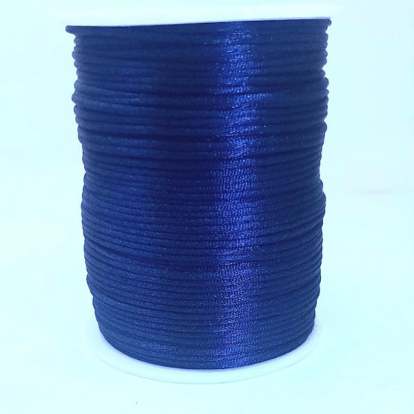 Fio de Seda de 1MM com 100M - Azul Marinho