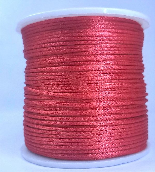Fio de Seda de 1MM com 100M - Vermelho