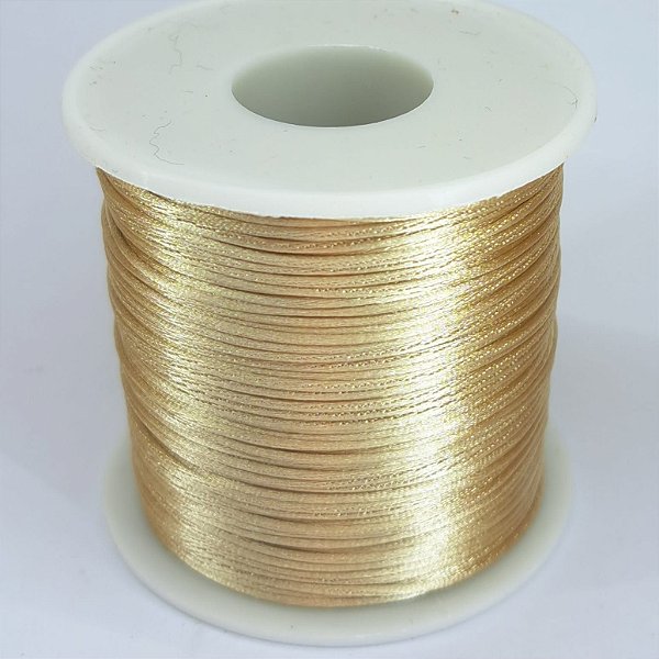 Fio de Seda de 1MM com 100M - Nude claro