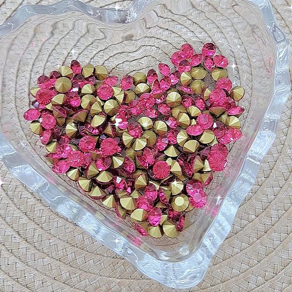 Strass Ponto de Luz SS24 Kit 12 un. - Turmalina Rosa