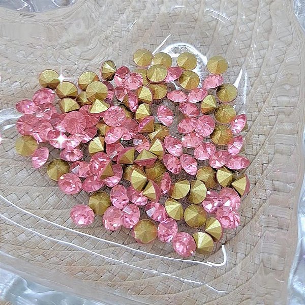 Strass Ponto de Luz SS24 Kit 12 un. - Rosa BB
