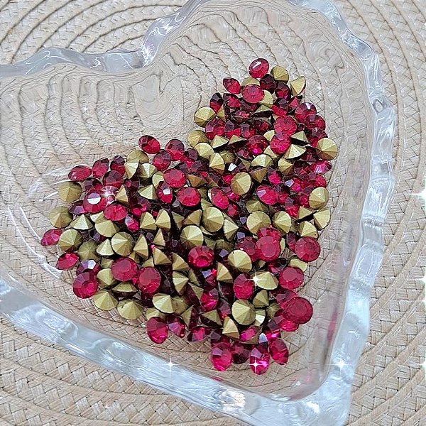 Strass Ponto de Luz SS24 Kit 12 un. - Quartzo Rosa