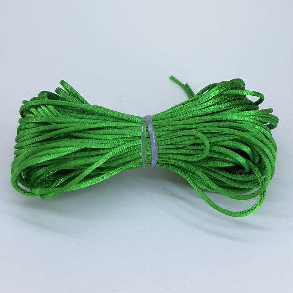 Meada de fio rabo de rato 1MM - Verde Bandeira