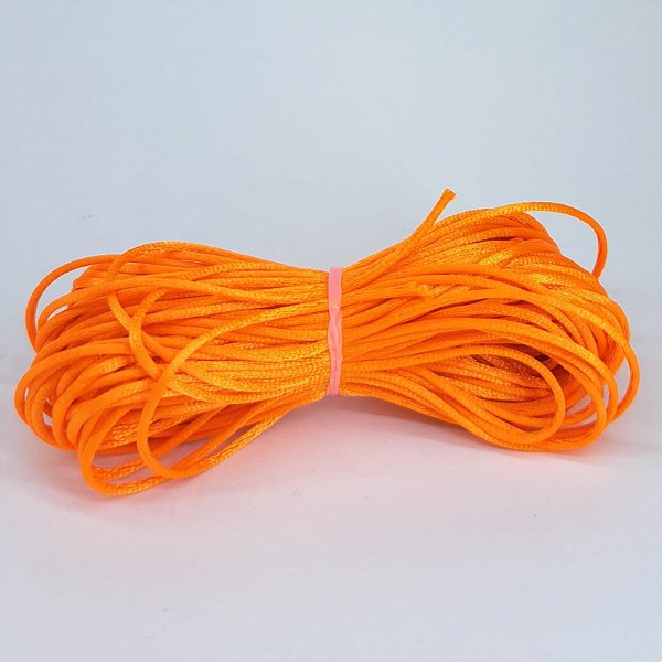 Meada de fio rabo de rato 1MM - Laranja