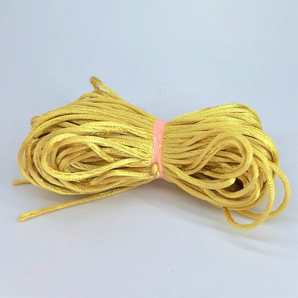 Meada de fio rabo de rato 1MM - Dourado claro
