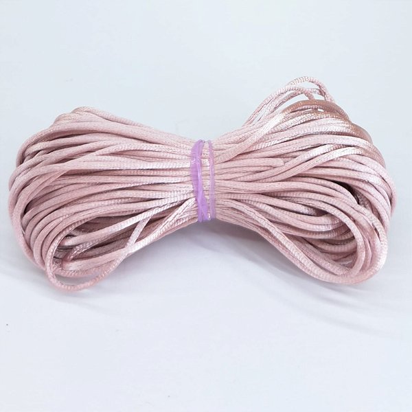 Meada de fio rabo de rato 1MM - Rosa envelhecido