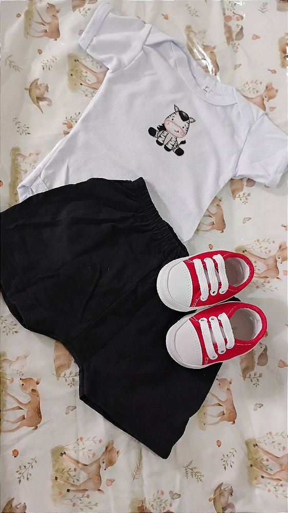 Body baby zebrinha