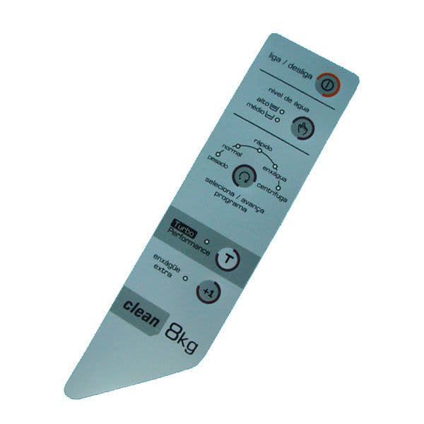 Painel Decorativo Brastemp Clean 8KG Turbo Direito Bwc-08 - W10162698