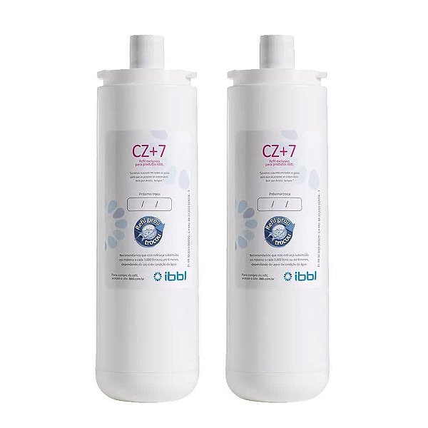 2 Refil Filtro Ibbl Cz+7 Para Fr600 Expert Evolux