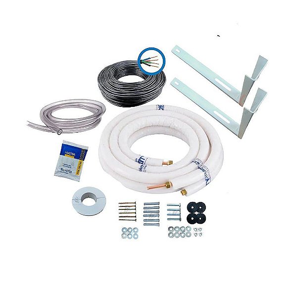 Super Kit Completo Instalação De Ar Condicionado Com Brinde