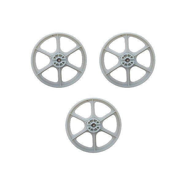 3 Polia Do Agitador Para Newmaq New Up 10kg 12kg 145mm