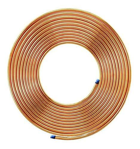 9 Mts Tubo Cano De Cobre 3/8 Flexível Para Gas