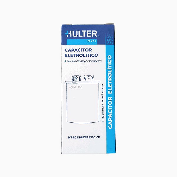 Capacitor Eletrolitico 216/259 1/3 220v Hulter HT5CE216TRF220VP