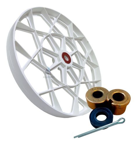 Polia Tanquinho Colormaq  E Kit Bucha De Bronze Original