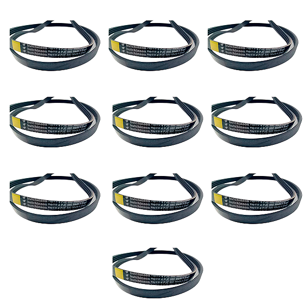 Kit 10 Correia Tanquinho Colormaq 09/10/11/13/15kg 4pje880