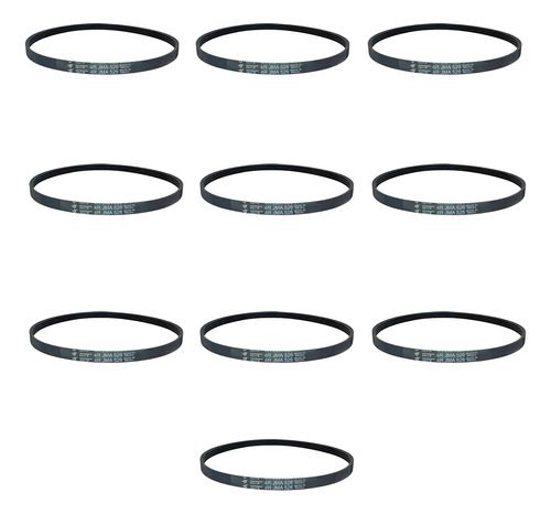 Kit 10 Correias Lavadora Electrolux Ltc07 4pje528 Original
