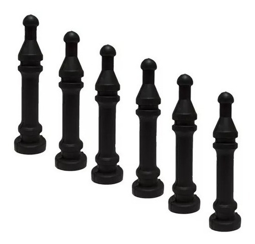 Coxim Longo Para Centrifuga De Roupas Mueller (kit 6 Peças)