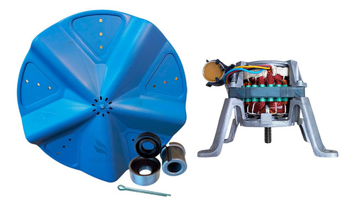 Kit Agitador Batedor Motor 220v Tanquinho Newmaq Original