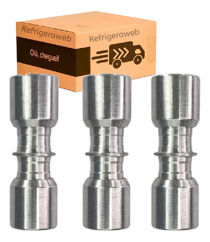 União Lokring 3/8 X 5/16 Alumínio Ar Condicionado
