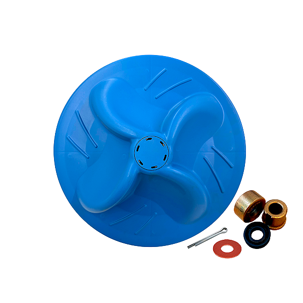 Batedor Lavadora Newmaq 10kg Azul Buchas de Bronze