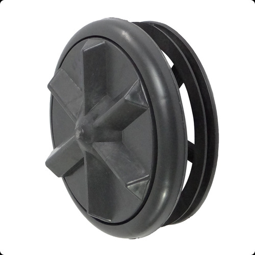 Agitador 4 Parafusos Bucha De Ferro E Polia De 180mm Preto