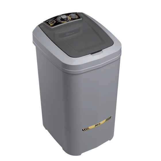 Lavadora de Roupas Newmaq 16kg Cinza 127v