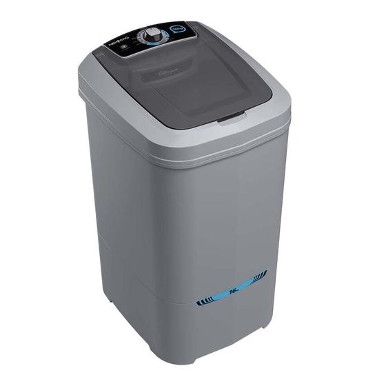 Lavadora de Roupas Newmaq 15kg Cinza 127v