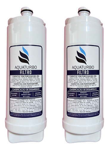 Kit 2 Refil Cp500br Purificador Masterfrio Newmaq Newup