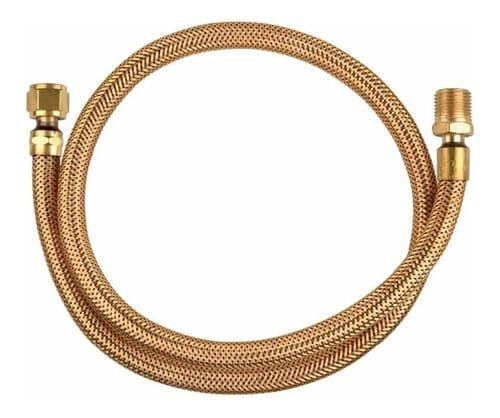 Mangueira Flexível De Cobre Para Gás 1,5m Com Adaptador
