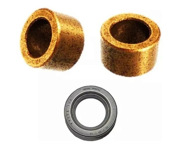 Kit Bucha Bronze Retentor Tanquinho Lavadora  Wanke 12,7mm