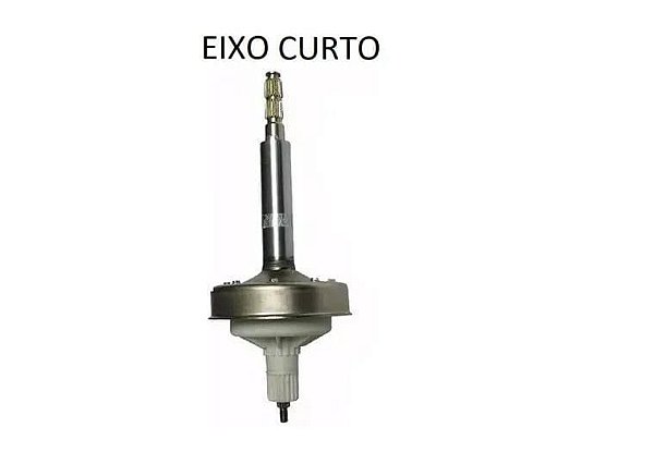 1eixo longo Brastemp+ 1 eixo curto Brastemp+ 4 rolamentos 6006 Brastemp + 2 retentor + tirantes de brinde