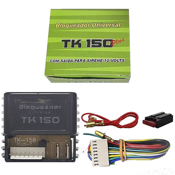 Bloqueador Automotivo Smart Tk 150 Veicular Antifurto Corta Combustível