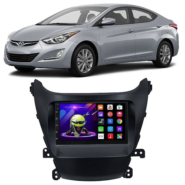 Kit Multimídia Android Elantra (2014-2016) 7'' Polegadas 1-16GB GPS TV Online Bluetooth WiFi