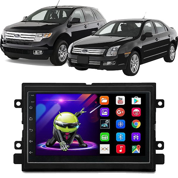 Kit Multimídia Android Fusion Edge (2006-2011) 7'' Polegadas 1-16GB GPS TV Online Bluetooth WiFi
