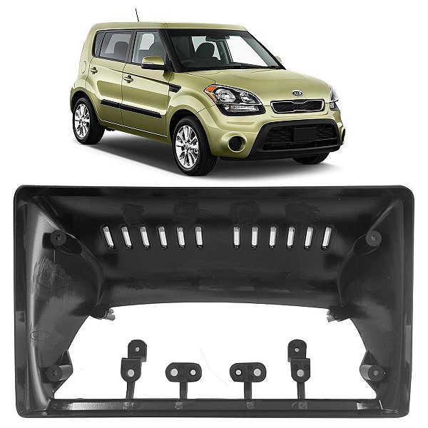 Moldura Painel Kia Soul 2012-2014 9 Polegadas DVD